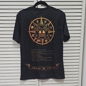 Straw Hat Clan Fleet Black T-Shirt! NEW!